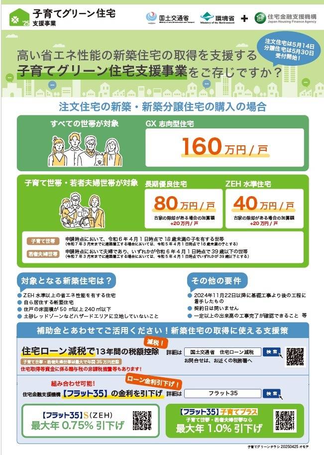 【子育てグリーン住宅支援事業の開始】札幌市で不動産売却をご検討の方は不動産売買センター札幌専門店